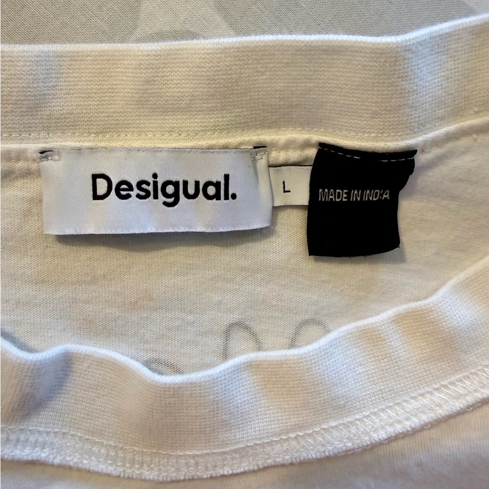 Men’s Desigual long sleeve graphic tee sz large - Picture 8 of 8